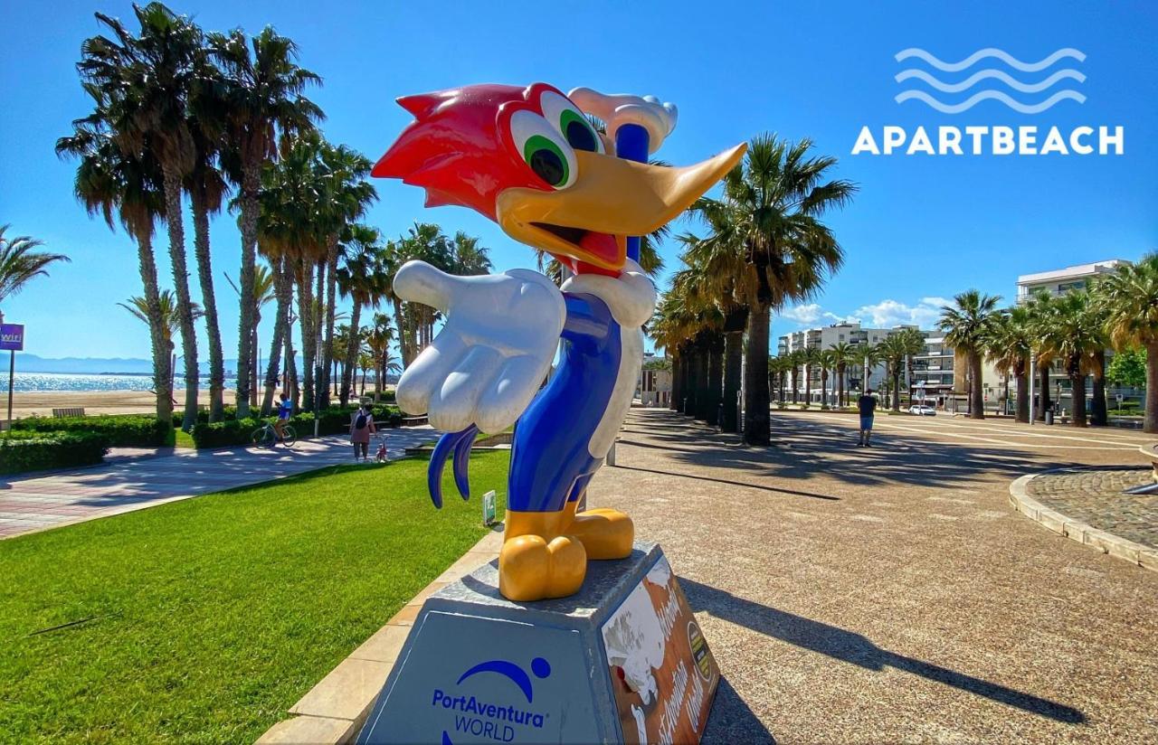 Apartbeach Novelty 3º Frente Playa Y Gran Terraza Salou Exteriör bild